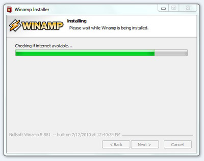 ขั้นตอนการติดตั้ง Winamp