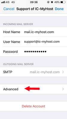 การตั้งค่า Email บน iPhone & iPad