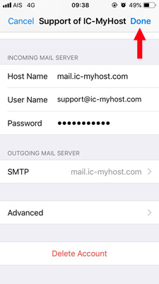 การตั้งค่า Email บน iPhone & iPad